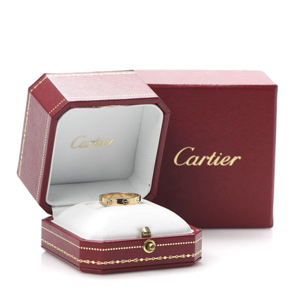 Cartier 18K Yellow Gold 3.5mm LOVE Wedding Band Ring 59 8.75 5 of 6