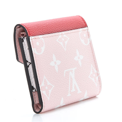 Louis Vuitton Monogram Giant Zoe Wallet Rouge Rose 3 of 10