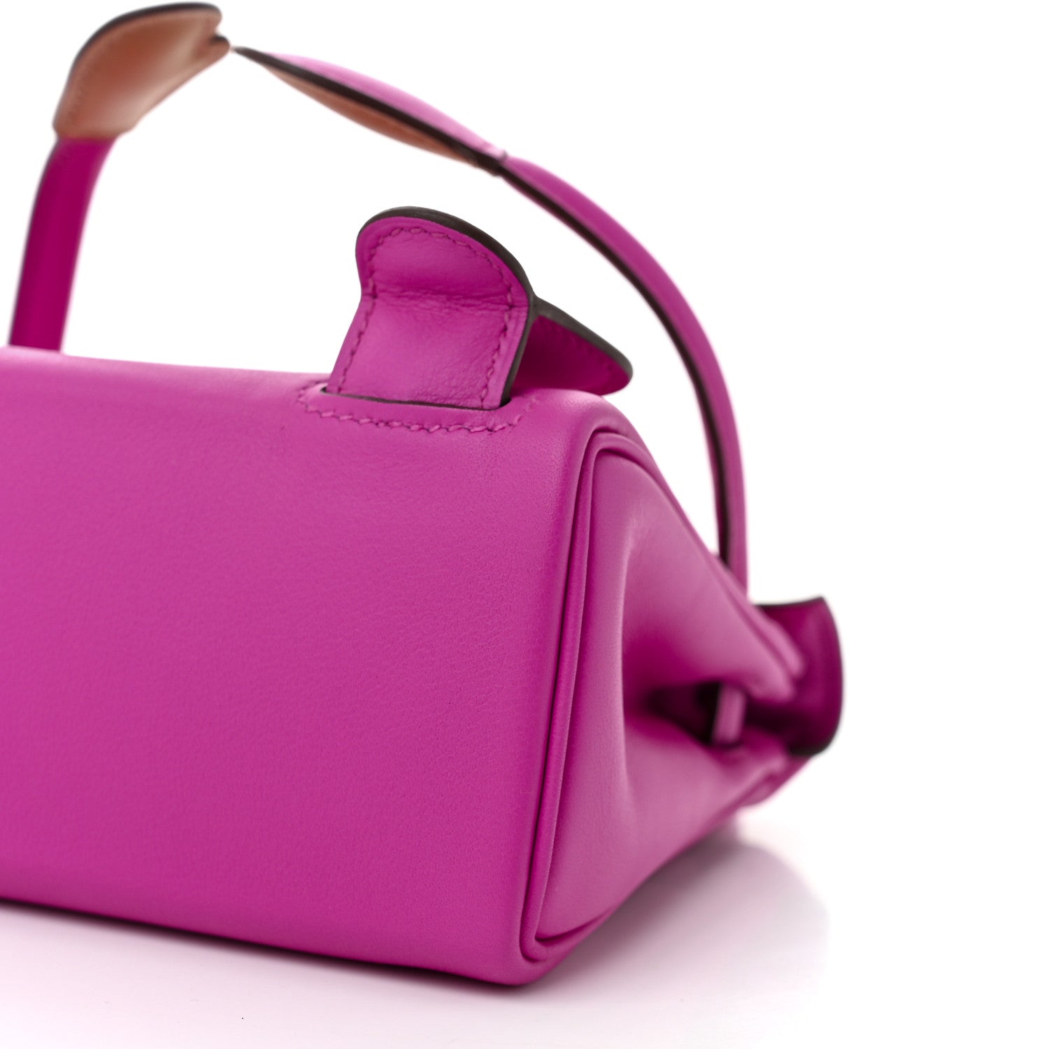 Hermes Swift Quelle Idole Kelly Doll Handbag Magnolia Biscuit 10 of 11