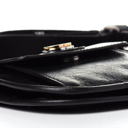 Gucci Fluffy Calfskin Morpheus Messenger Bag Black 9 of 11