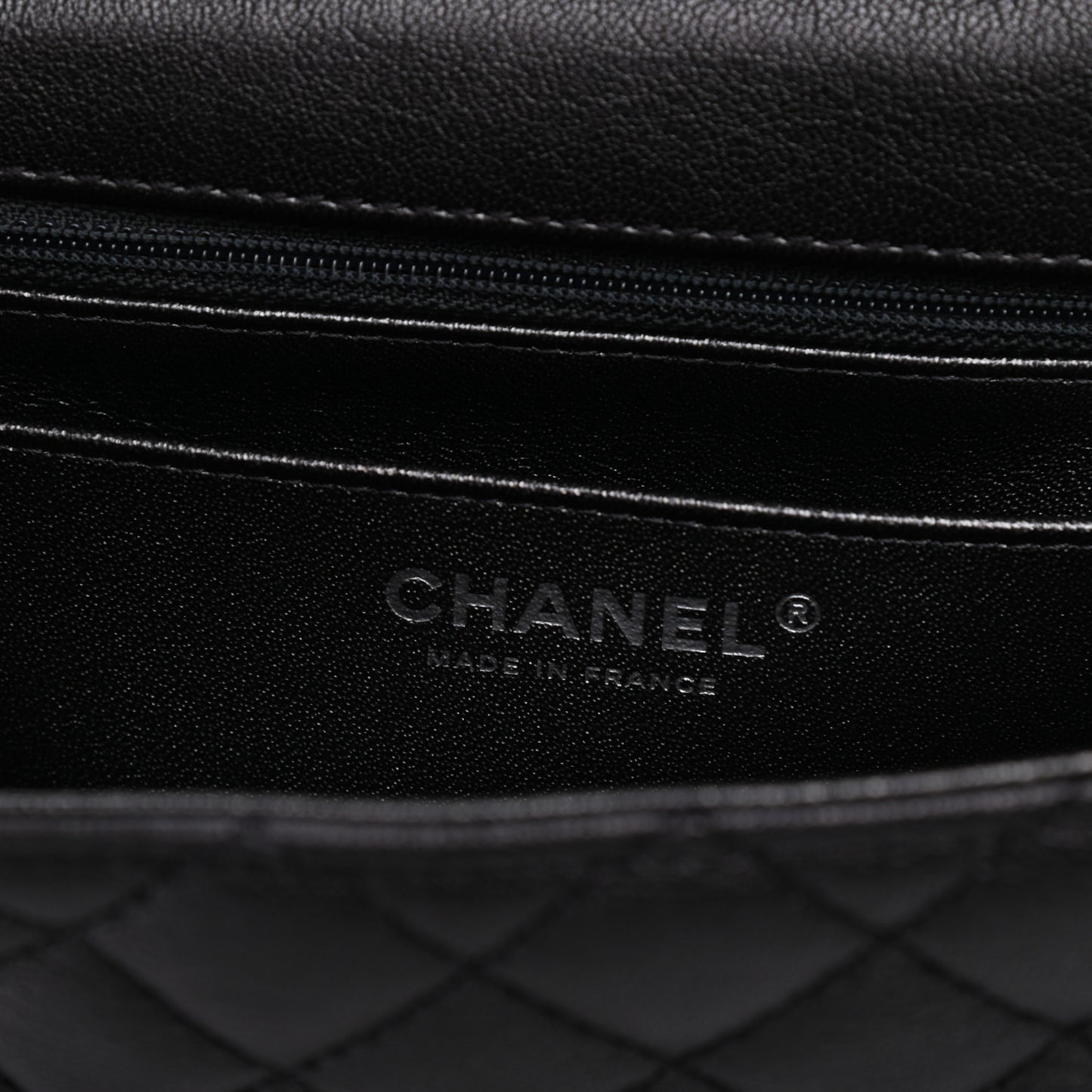 Metallic Sheepskin Quilted 2.55 Reissue Mini Flap Dark Silver