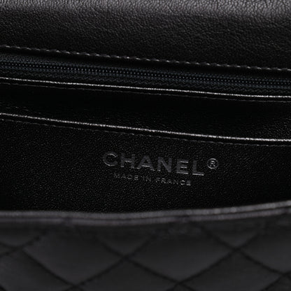 Chanel Metallic Sheepskin Quilted 2.55 Reissue Mini Flap Dark Silver 6 of 11