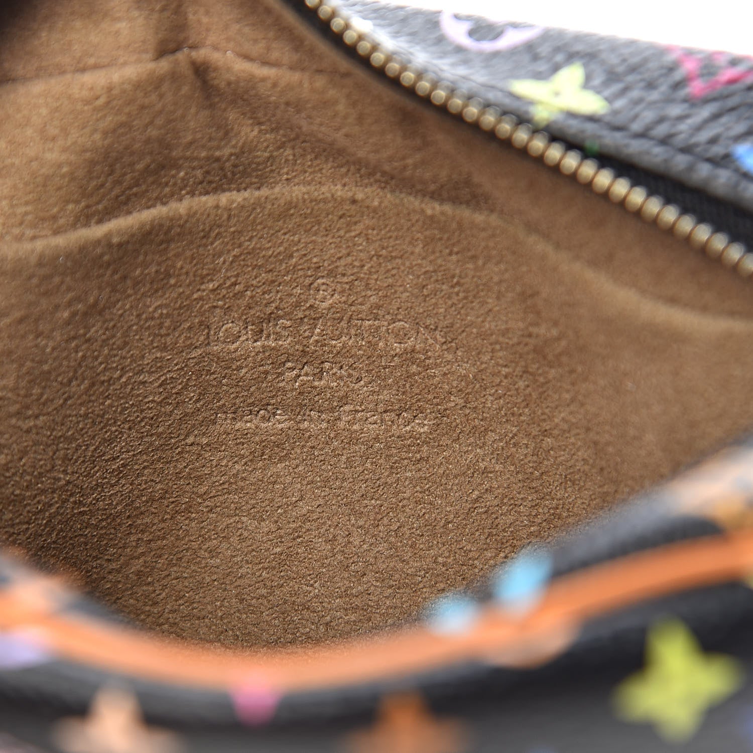 Louis Vuitton Monogram Multicolor Trousse Wapity Black 6 of 6