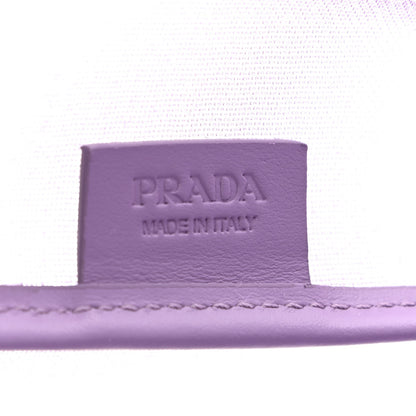 Prada Mesh Paillettes Spazzolato Logo Shopping Tote Lilium 6 of 10