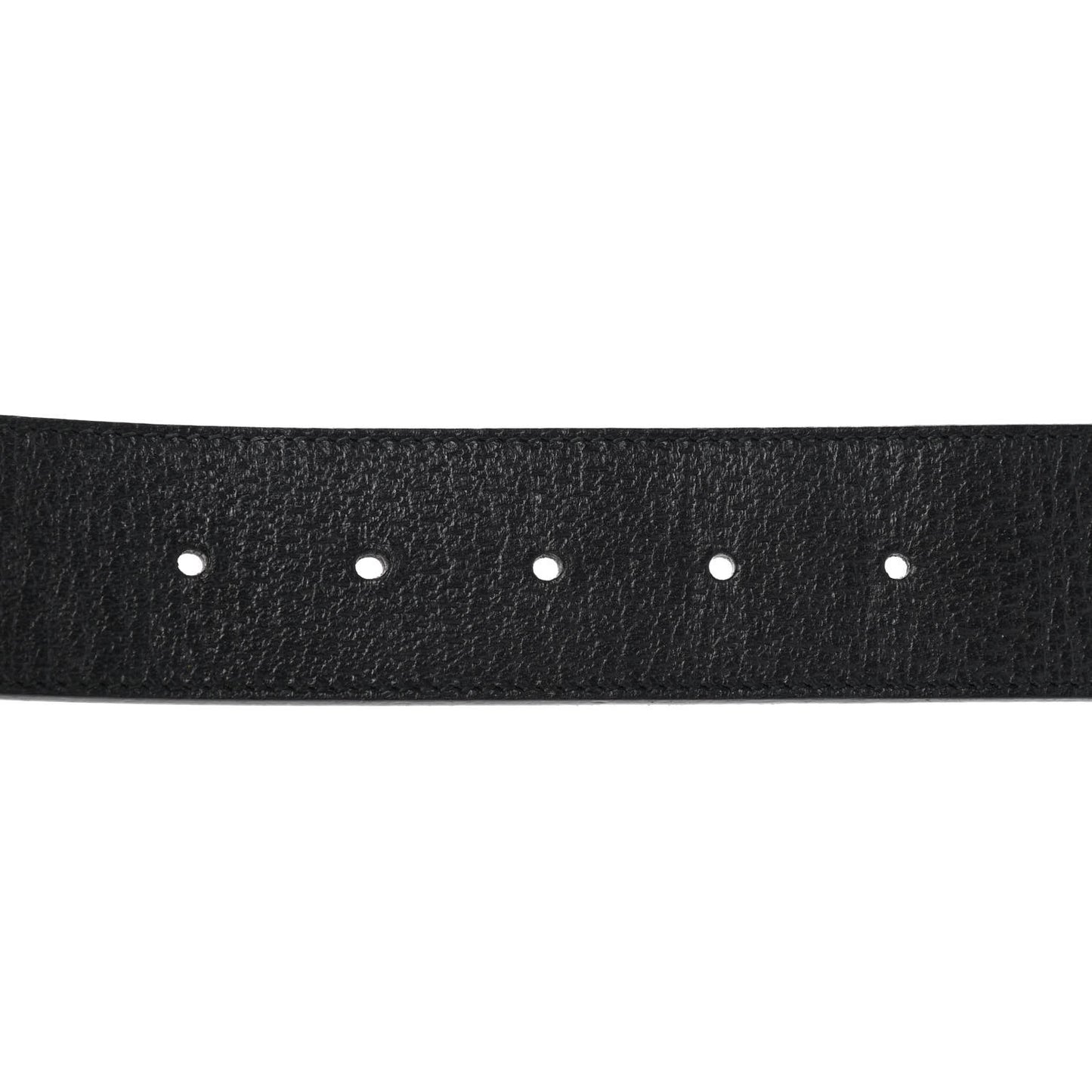 Textured Calfskin Double G 40mm Belt 90 36 Black