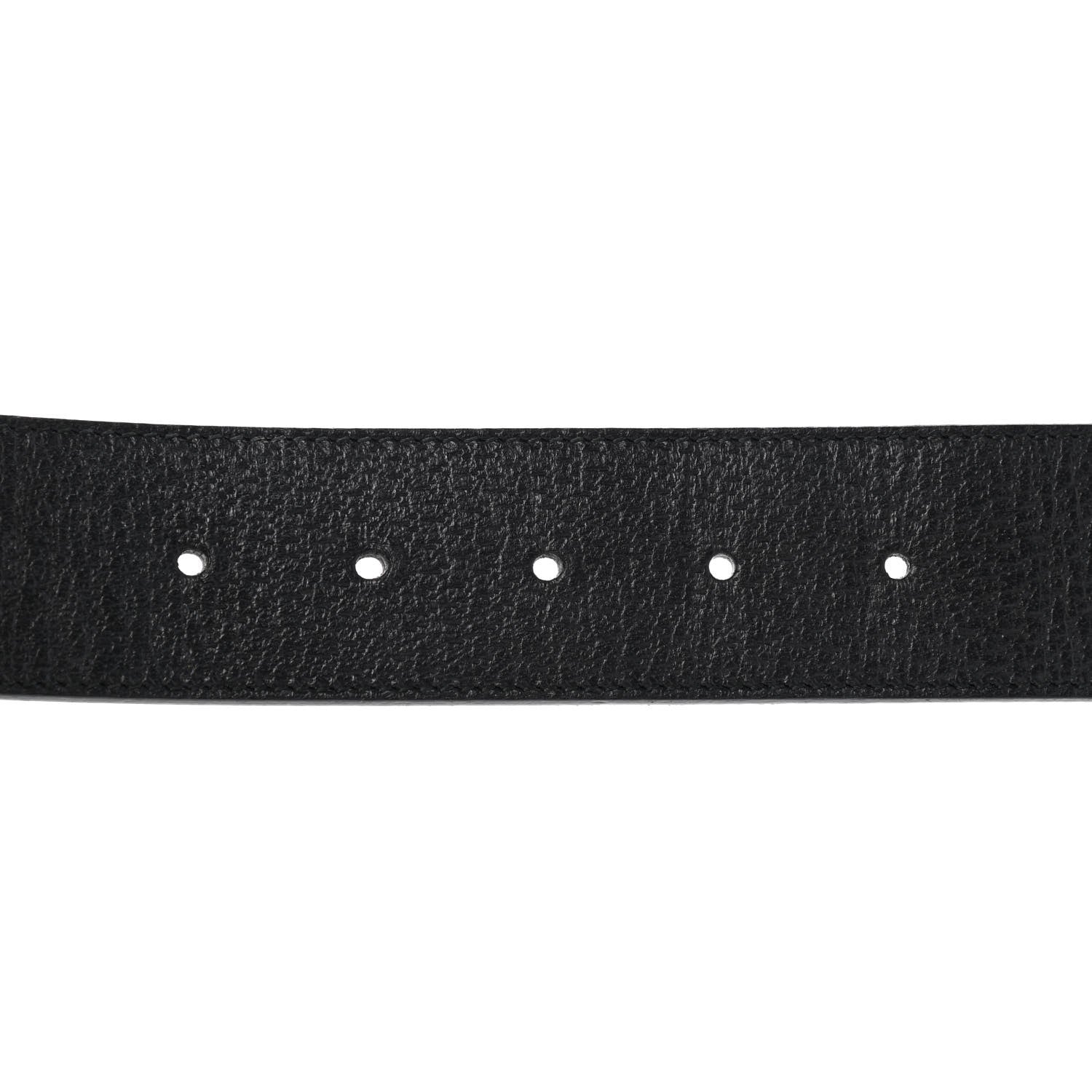 Gucci Textured Calfskin Double G 40mm Belt 90 36 Black 4 of 6