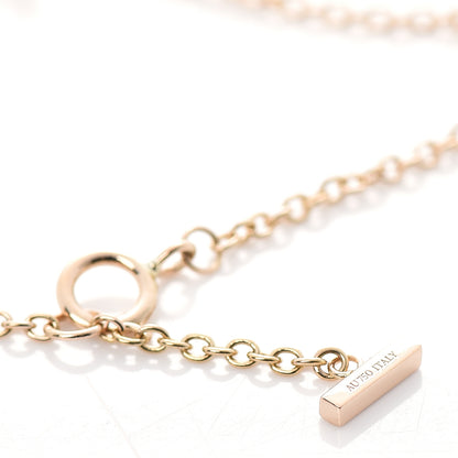 Tiffany 18K Rose Gold T Smile Bracelet 6 of 7