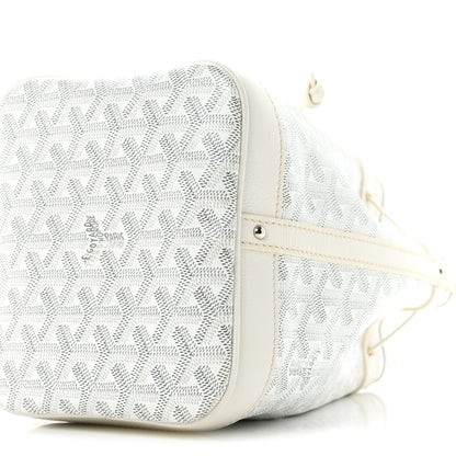 Goyard Goyardine Petit Flot Bucket Bag PM White 10 of 10
