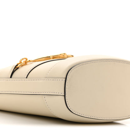 Gucci Arabella Calfskin Horsebit 73 Mini Bucket Bag White 9 of 12