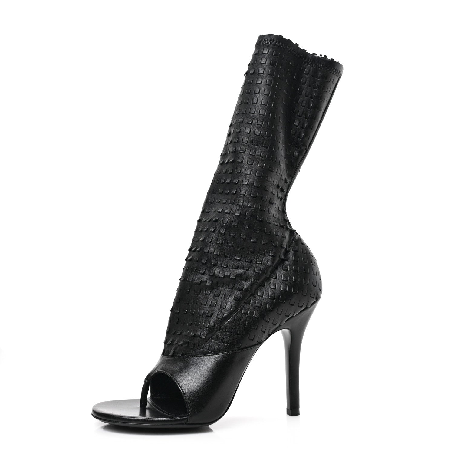 Givenchy Lambskin Look Book Thong Boots 40 Black 1 of 8