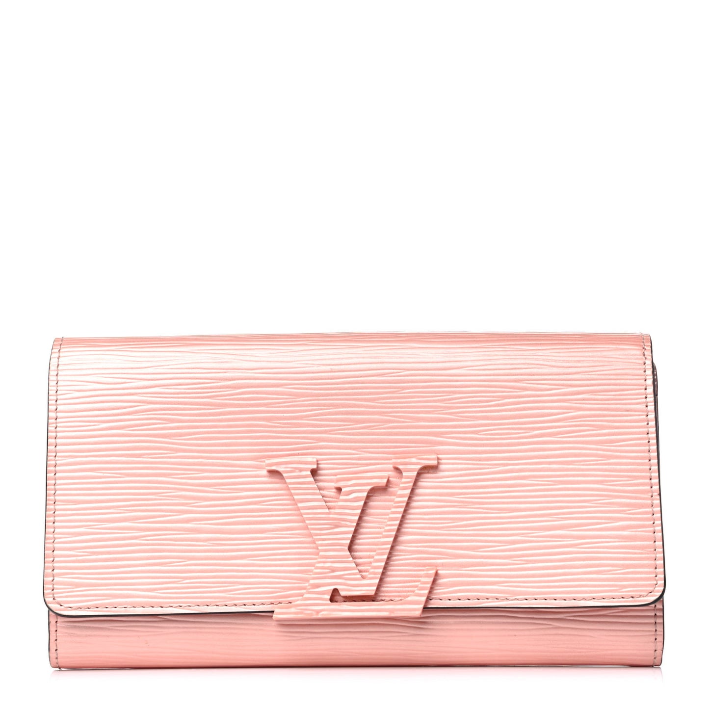 Epi Louise Wallet Rose Nacre