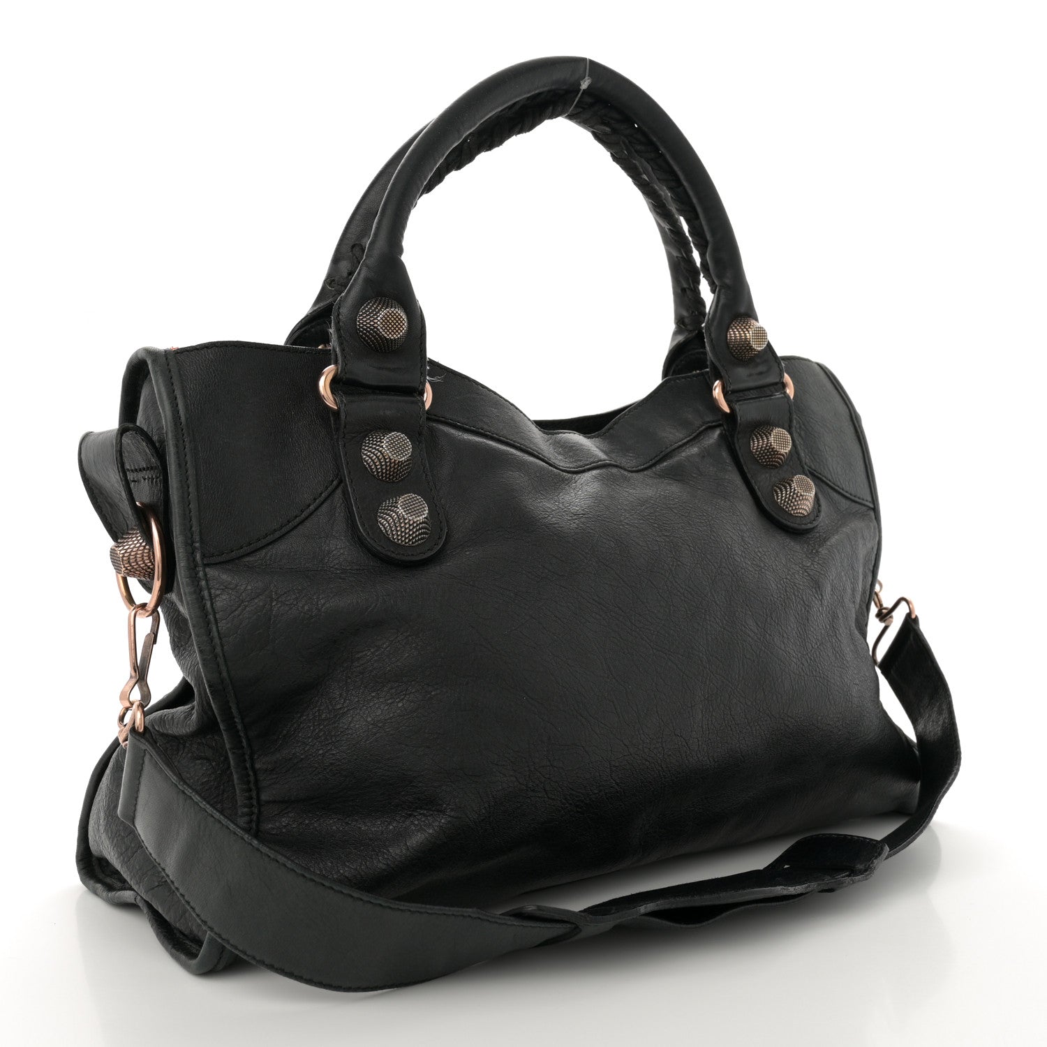 Balenciaga Agneau Giant 21 Rose Gold Hardware City Black 4 of 18