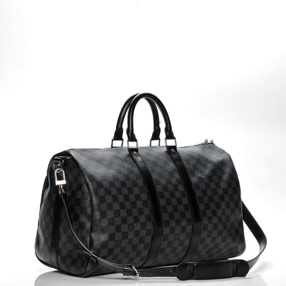 Louis Vuitton Damier Graphite Keepall Bandouliere 45 3 of 9