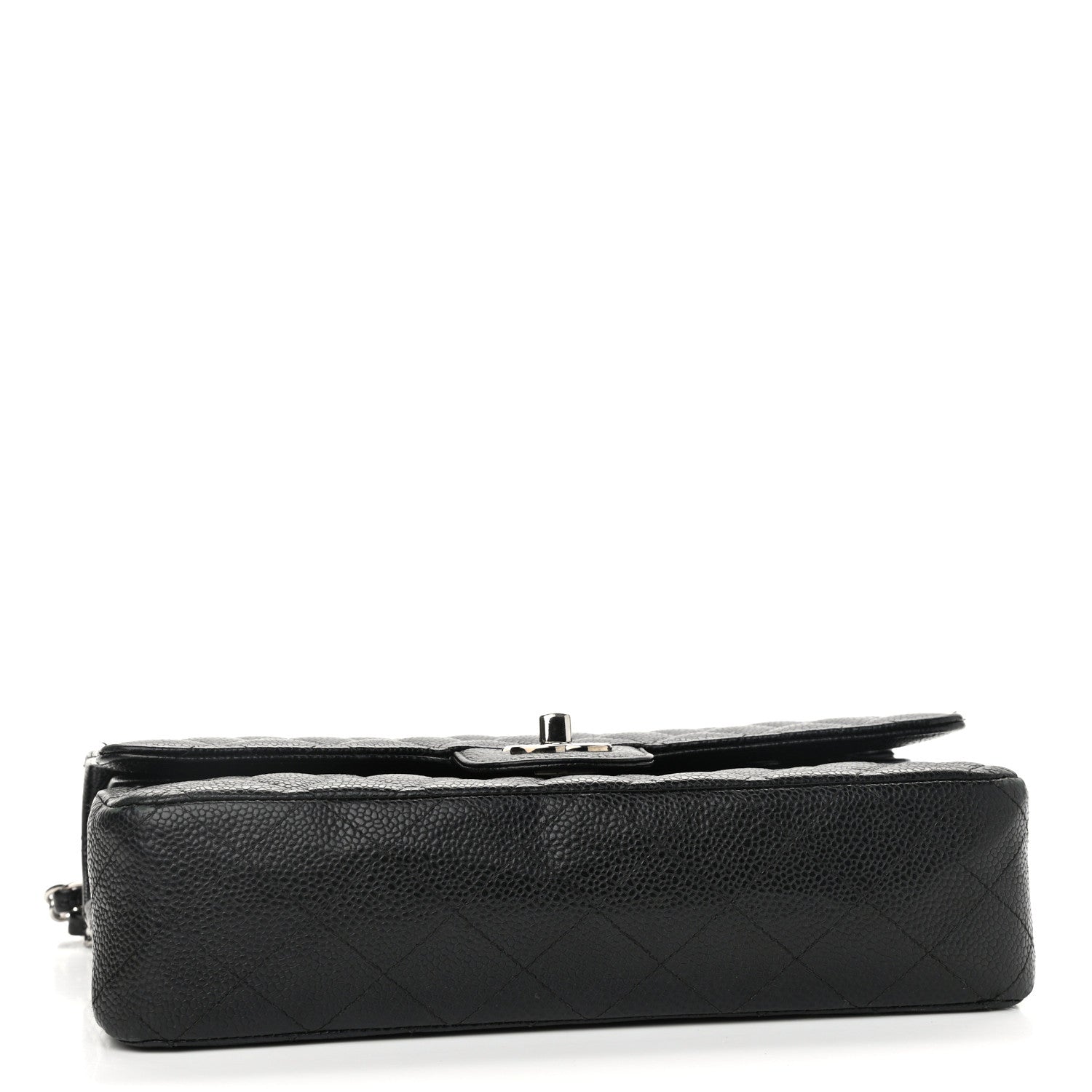 Chanel Caviar Quilted Medium Double Flap Black 3 of 13