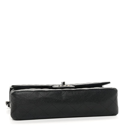 Chanel Caviar Quilted Medium Double Flap Black 3 of 13