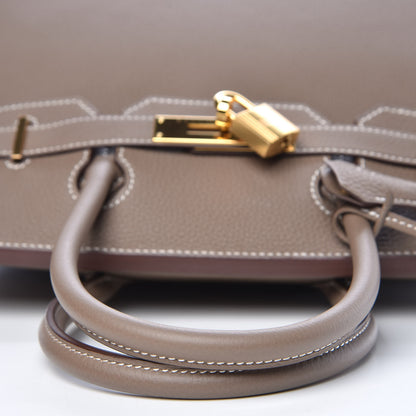 Hermes Togo Birkin 30 Etoupe 22 of 33