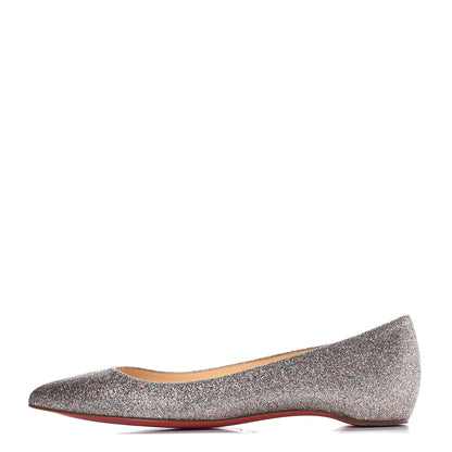 Christian Louboutin Metallic Glitter Pigalle Flats 37 Multicolor 1 of 8