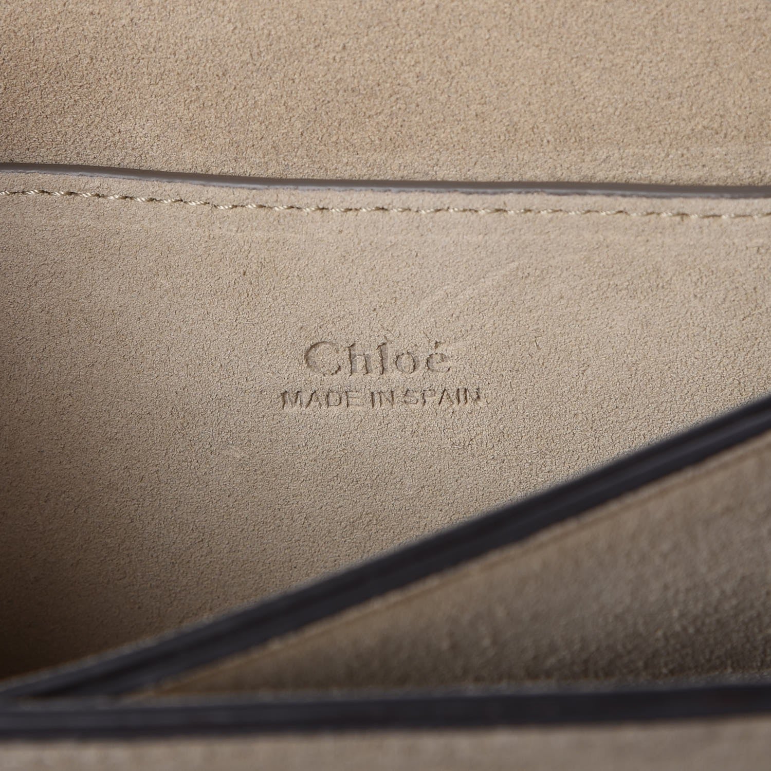 Chloe Suede Calfskin Small Faye Shoulder Bag Tobacco 5 of 7