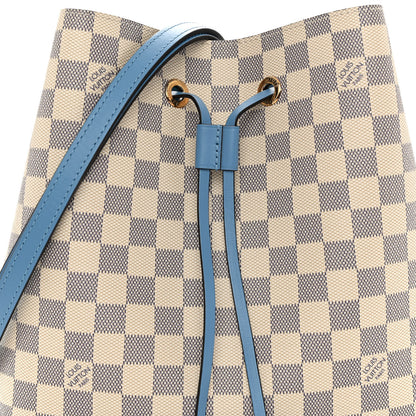Louis Vuitton Damier Azur Neonoe MM Bleuet 7 of 9