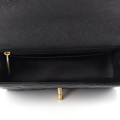 Chanel Caviar Quilted Mini Top Handle Rectangular Flap Black 5 of 11