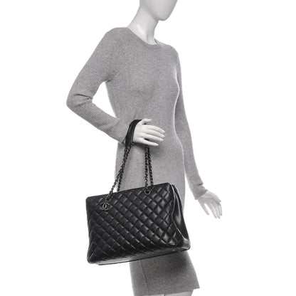 Chanel Caviar Quilted City Shopping Tote Black 2 of 7