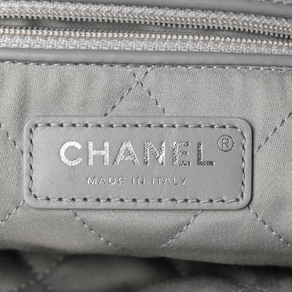 Chanel Metallic Calfskin Quilted Chanel 22 Silver 7 of 11