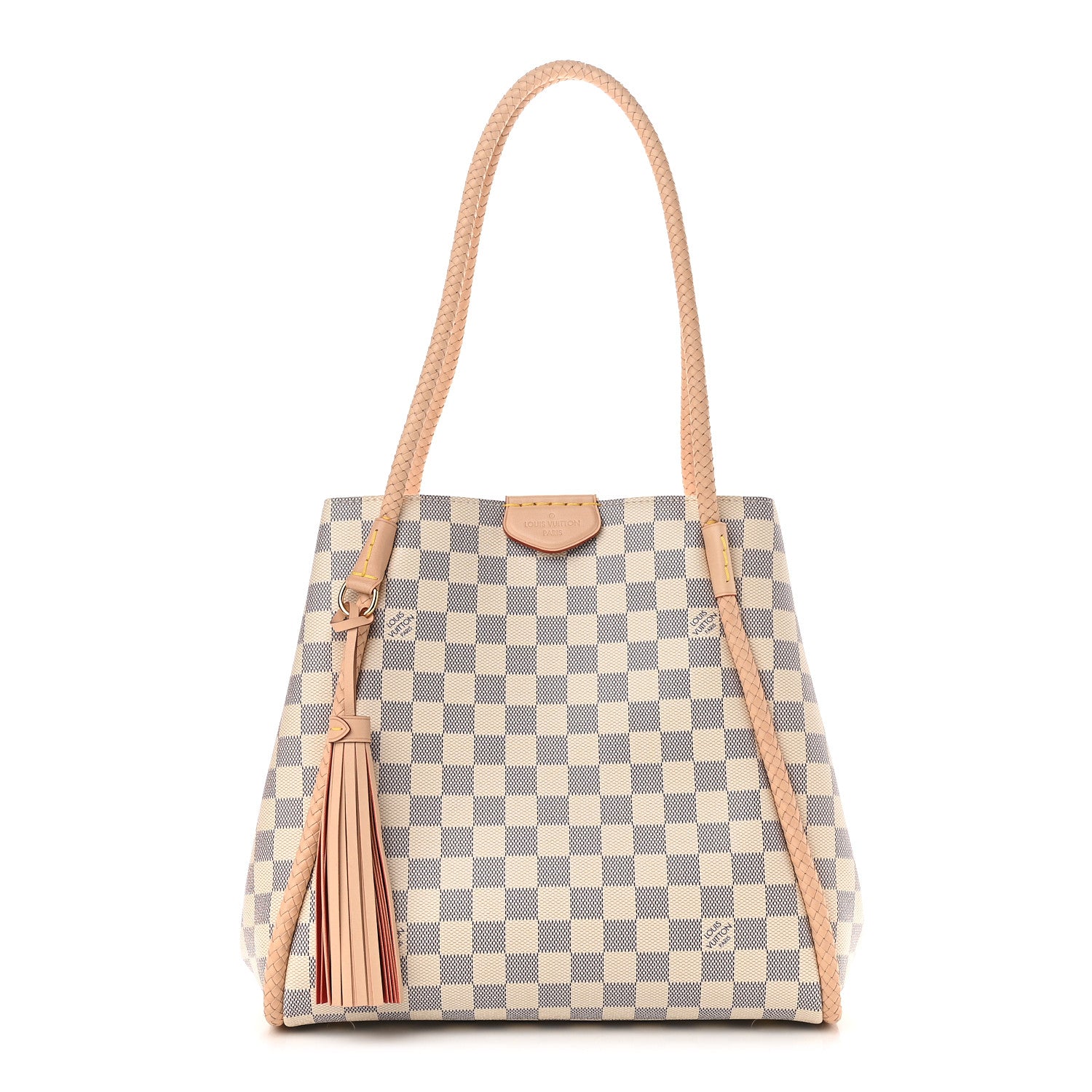 Louis Vuitton Damier Azur Propriano Rose Ballerine 1 of 8