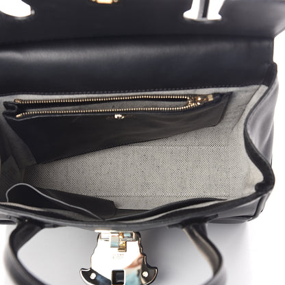 Versace Calfskin Medium Palazzo Empire Bag Black 5 of 9