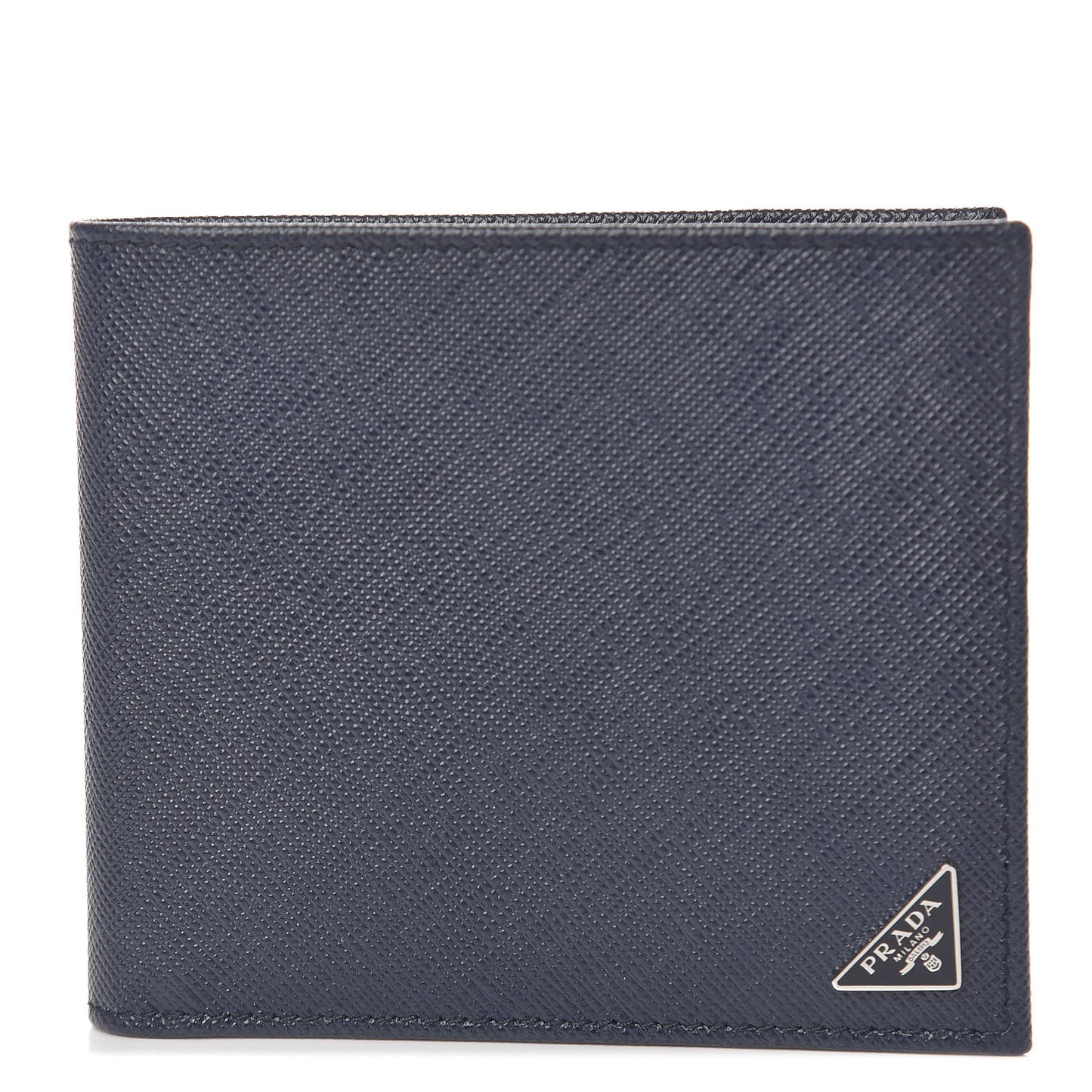 Saffiano Triangle Bi-Fold Wallet Baltico