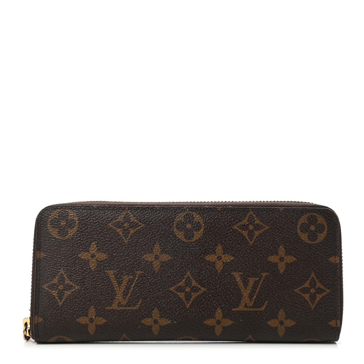 Monogram Clemence Wallet Fuchsia