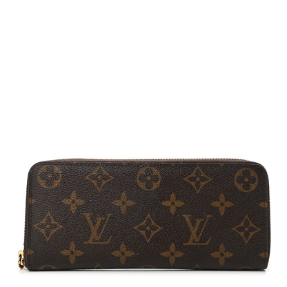 Louis Vuitton Monogram Clemence Wallet Fuchsia 1 of 9
