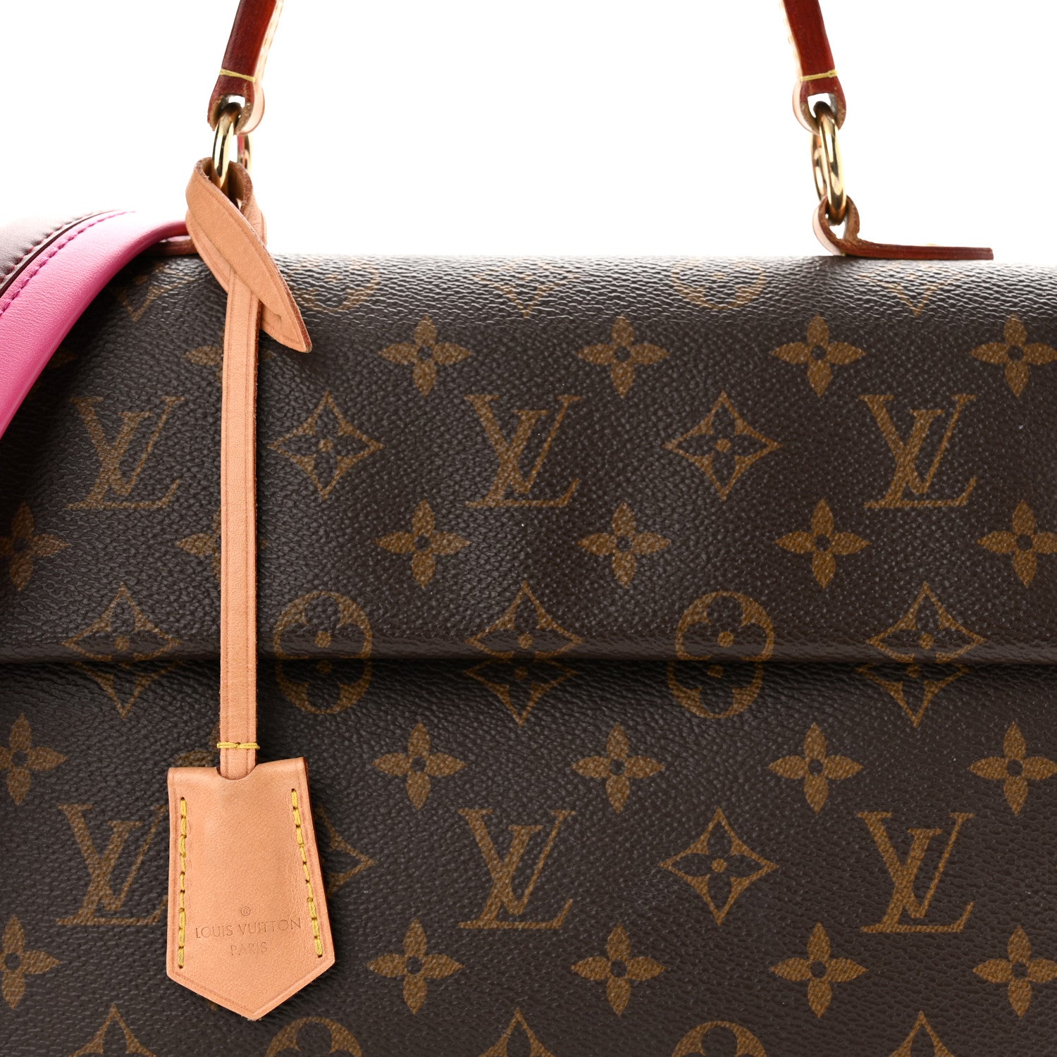 Louis Vuitton Monogram Cluny BB Bordeaux Fuchsia 8 of 10