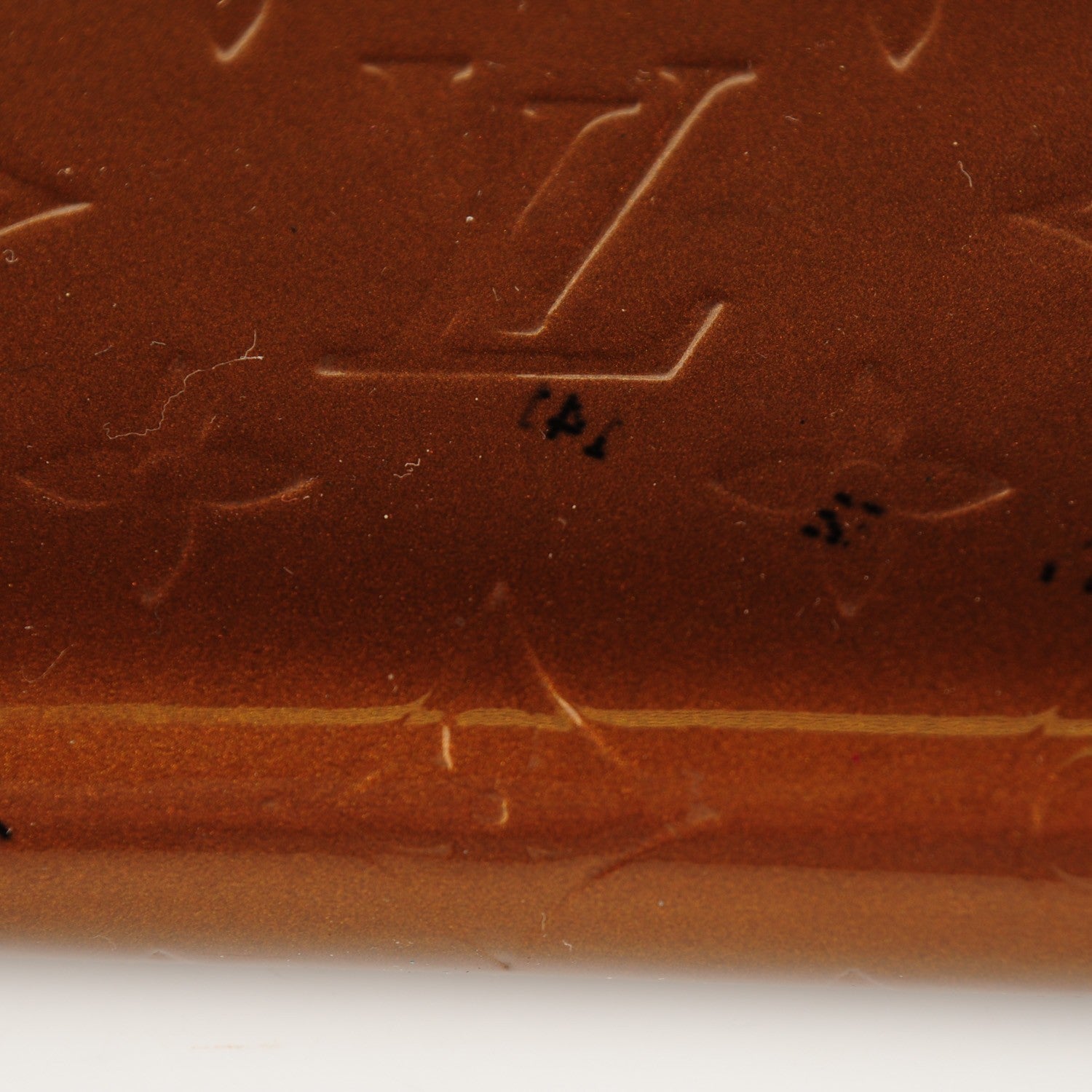 Louis Vuitton Vernis Porte Tresor International Wallet Bronze 7 of 10