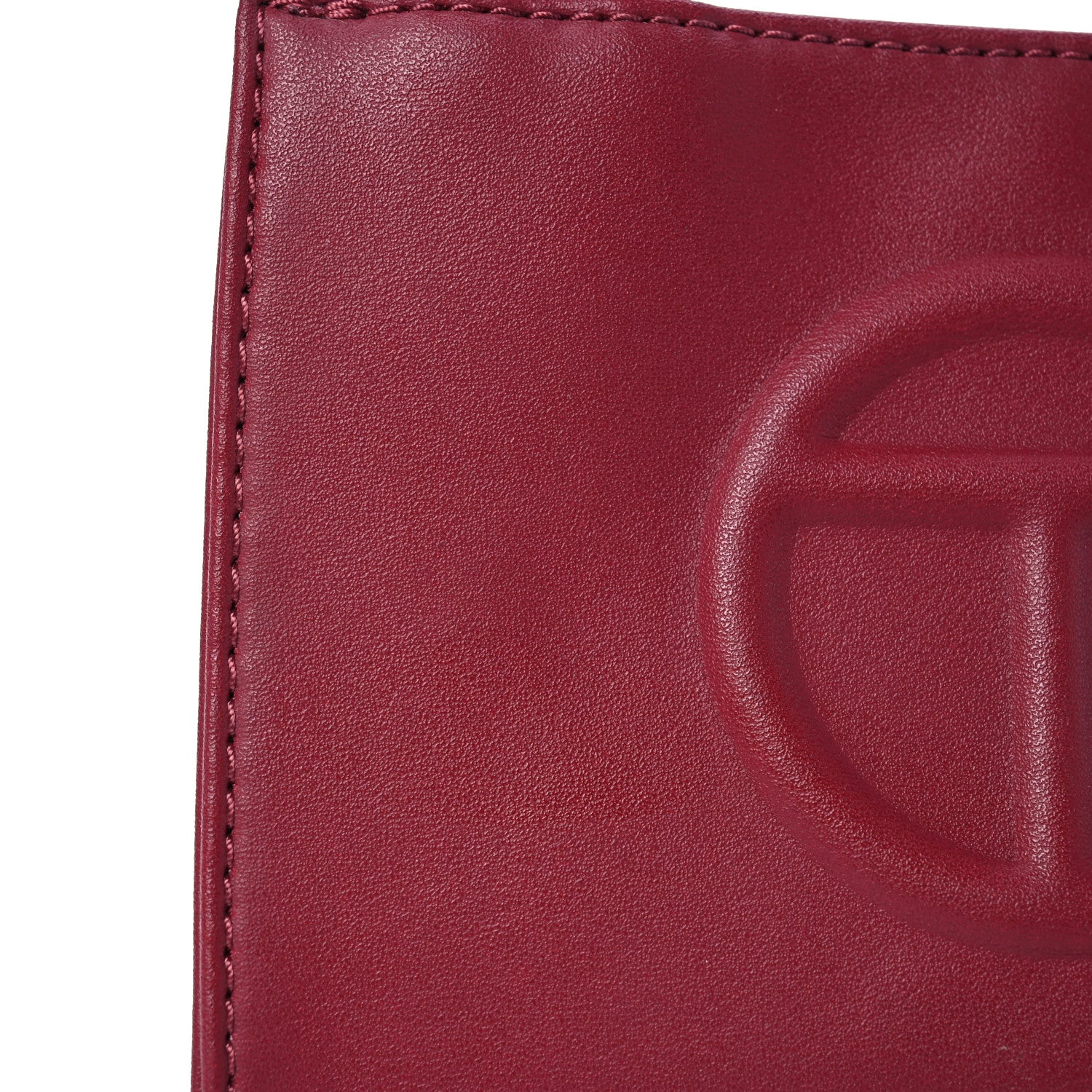 Telfar Vegan Leather Small Shopping Bag Oxblood 8 of 15