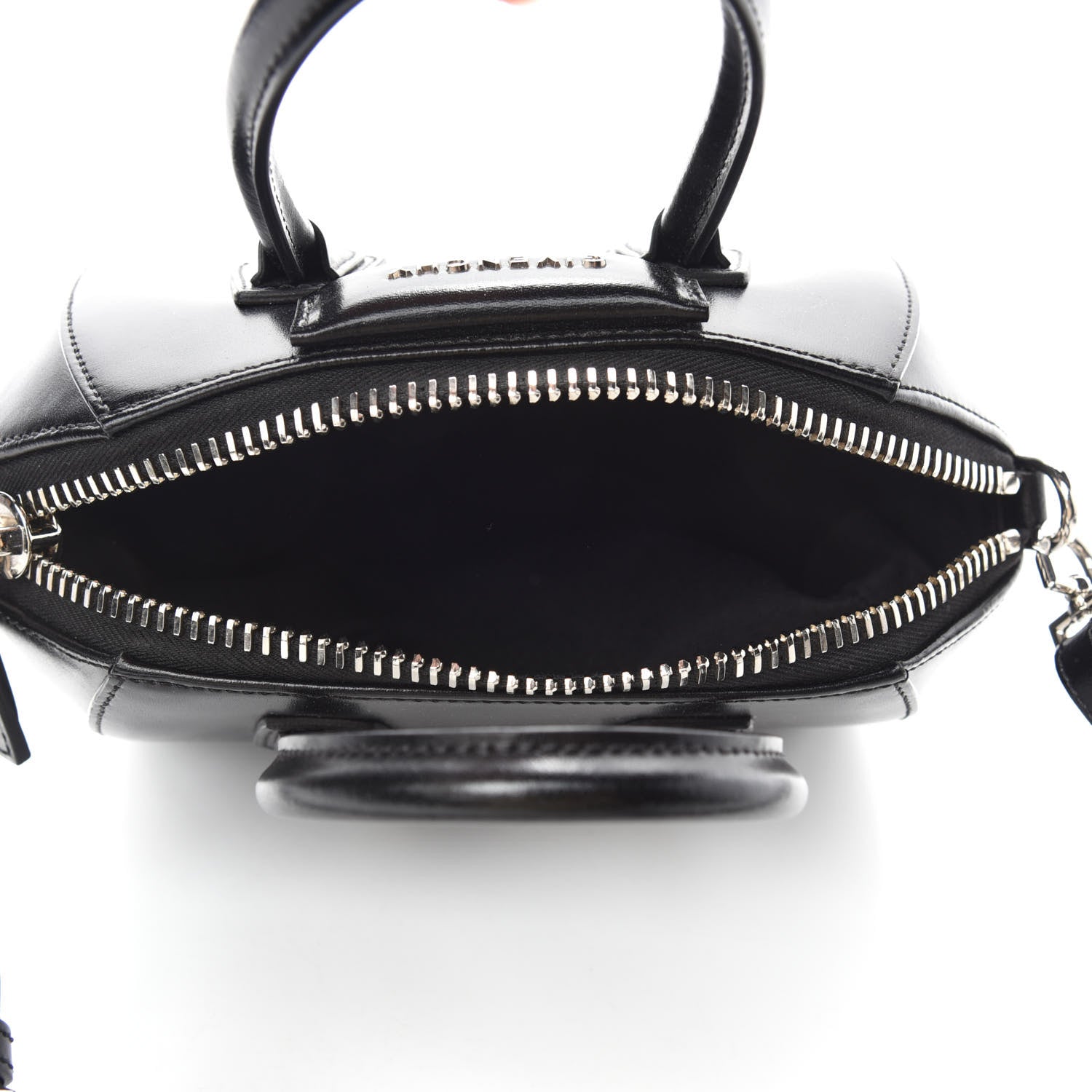 Givenchy Shiny Lord Calfskin Mini Antigona Black 5 of 10