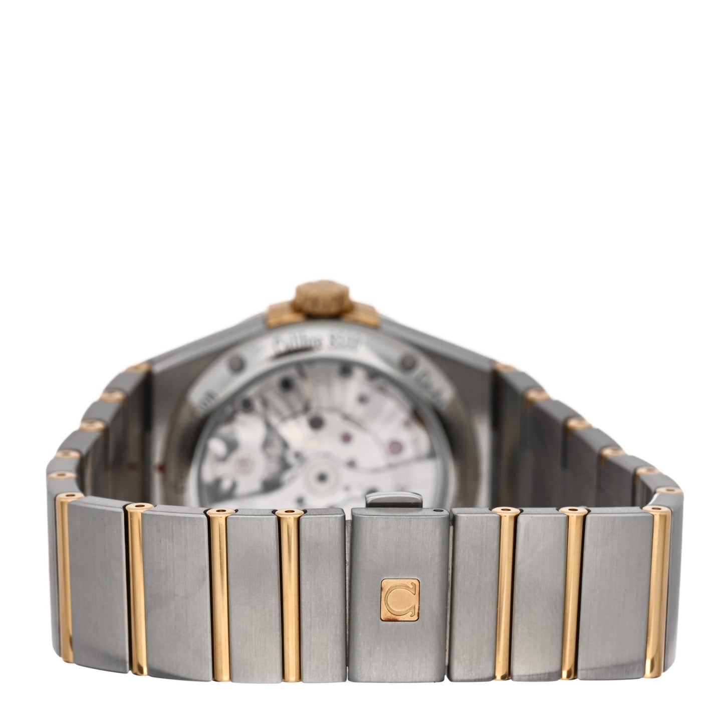 Stainless Steel 18K Yellow Gold 38mm Constellation Co-Axial Chronometer Automatic Watch 123.20.38.21.08.001