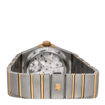 Omega Stainless Steel 18K Yellow Gold 38mm Constellation Co-Axial Chronometer Automatic Watch 123.20.38.21.08.001 3 of 4