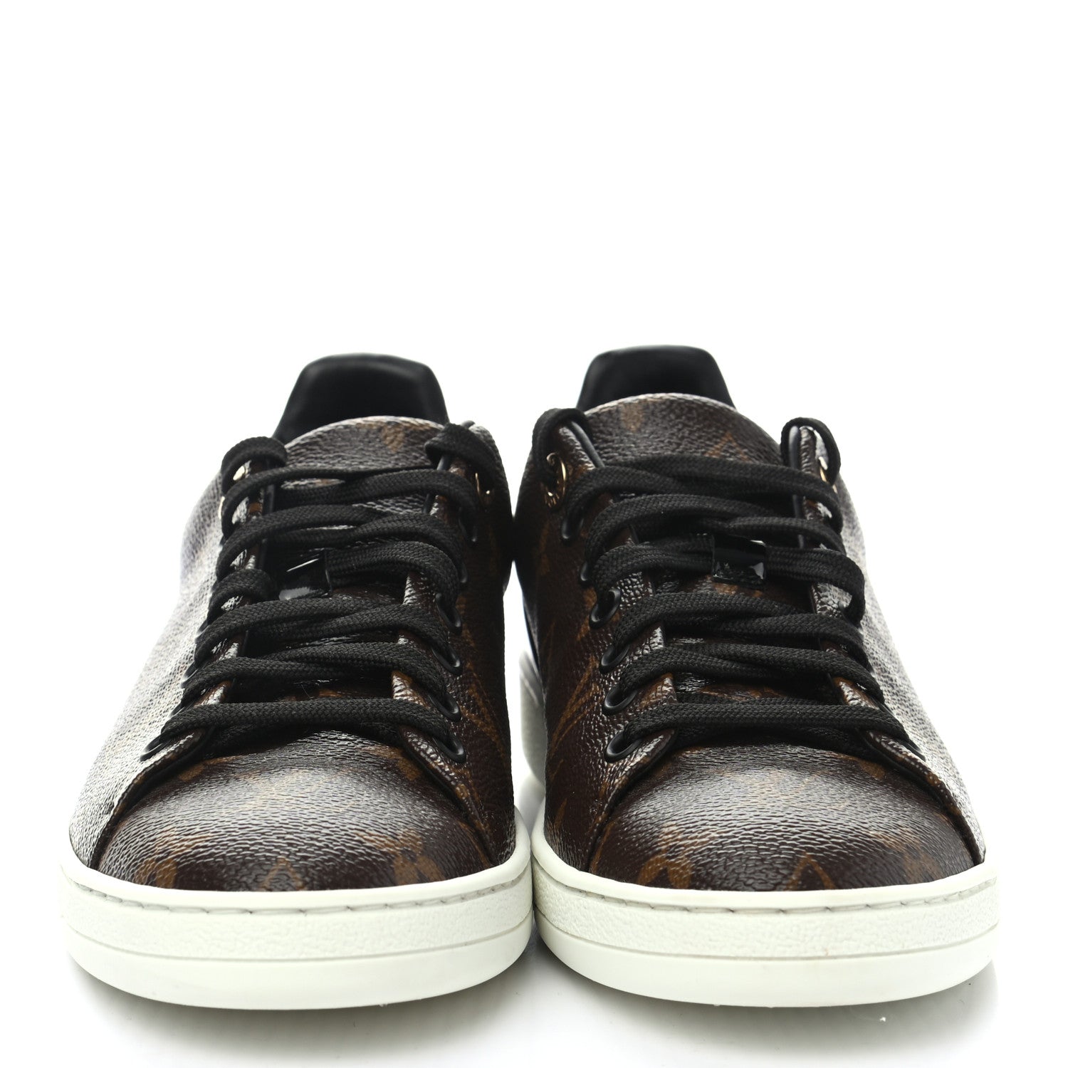 Louis Vuitton Patent Monogram Frontrow Sneakers 37.5 2 of 9