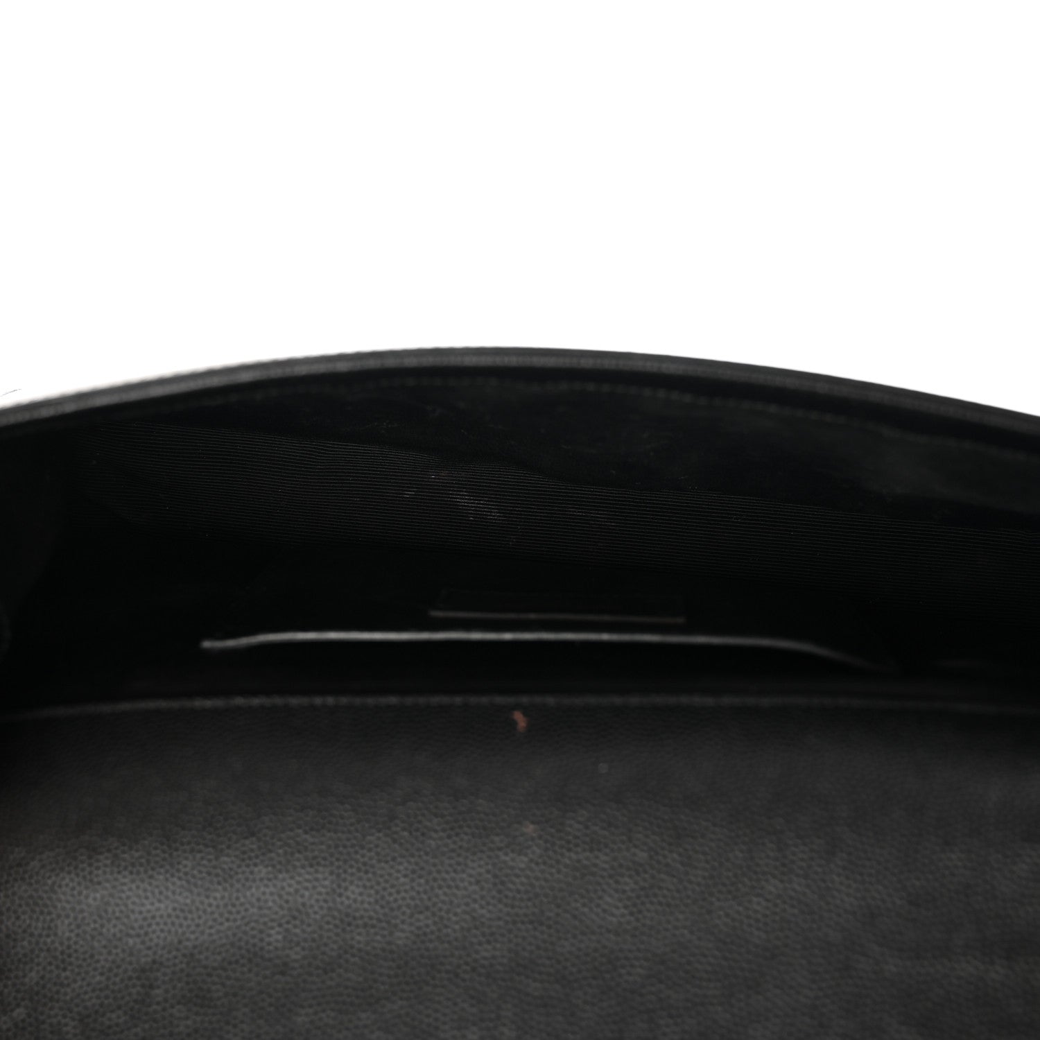 Saint Laurent Grain De Poudre Monogram Cassandre Clutch Black 5 of 12