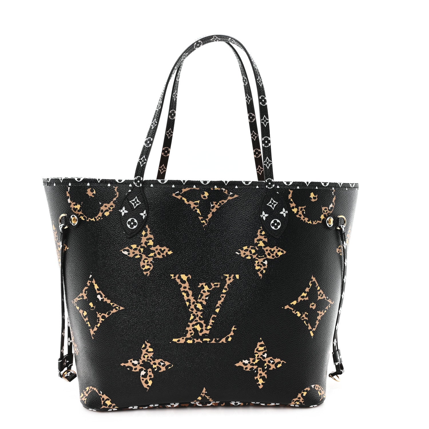 Louis Vuitton Monogram Giant Jungle Neverfull MM Black 1 of 11