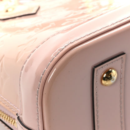 Louis Vuitton Vernis Alma BB Rose Florentin 9 of 11