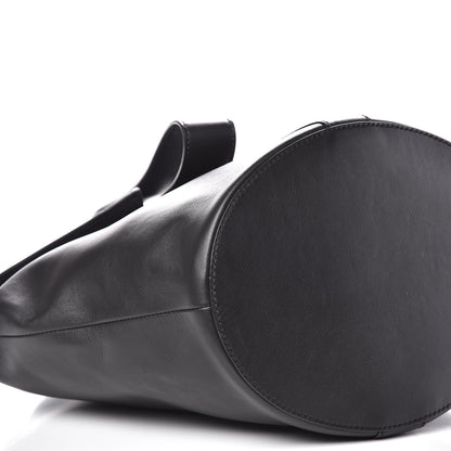 Alexander McQueen Calfskin Butterfly Bag Black 10 of 11