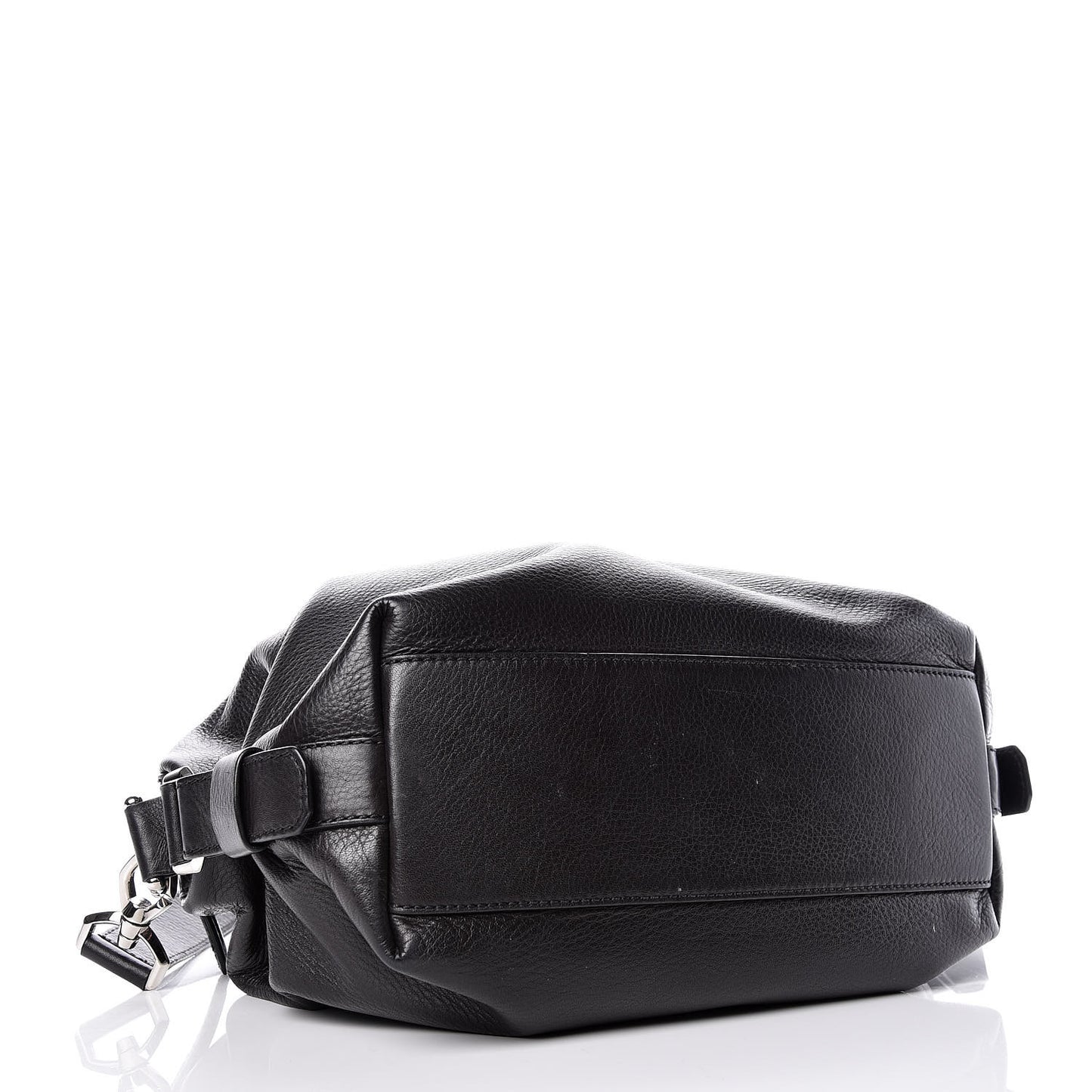 Pebbled Calfskin Small Nightingale Black