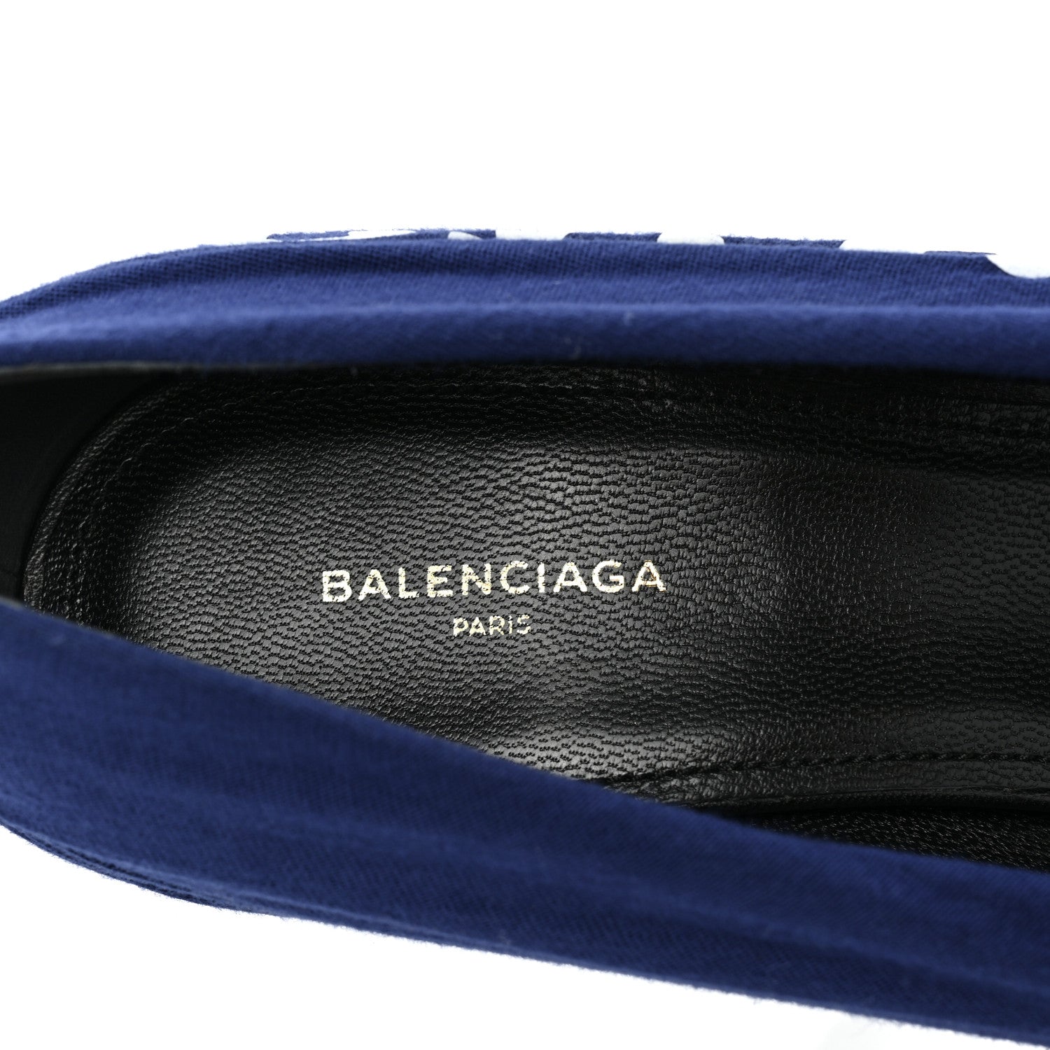Balenciaga Jersey Crepe Political Campaign Logo Knife 115 Pointed Pumps 38.5 Pacifique White Rouge 7 of 8