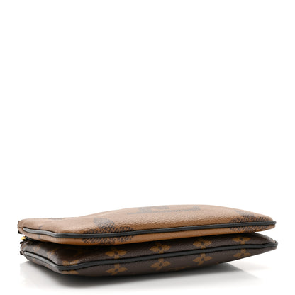 Louis Vuitton Reverse Monogram Giant Double Zip Pochette 4 of 10