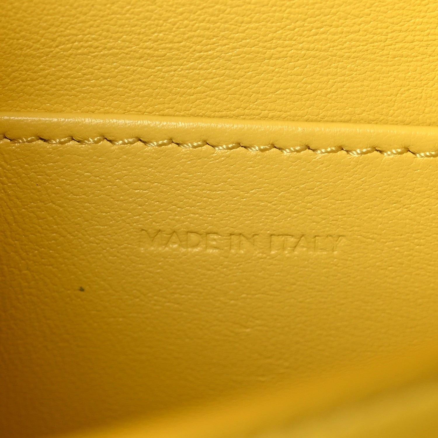 Celine Box Calfskin Teen Classic Box Flap Bag Yellow 7 of 11