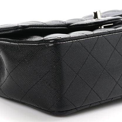 Chanel Caviar Quilted Mini Rectangular Flap Black 9 of 11