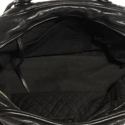 Chanel Calfskin Large Bowler Black 5 of 7