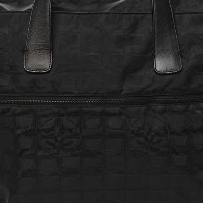 Chanel Nylon Medium Travel Tote Black 8 of 14