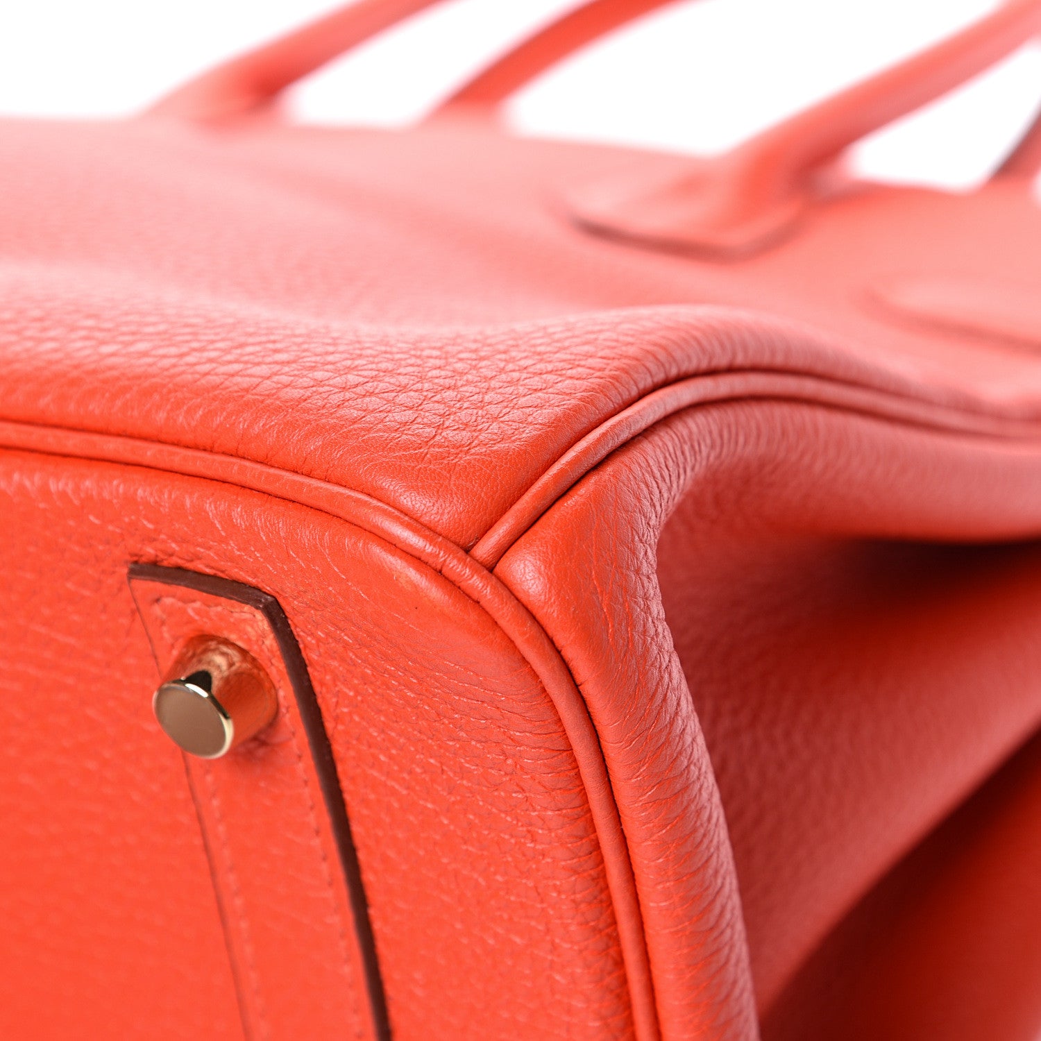 Hermes Togo Birkin 30 Capucine 10 of 15